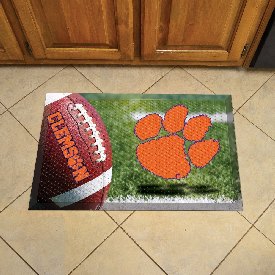 Clemson Scraper Mat 19"x30", 19186-GR Clemson Scraper Mat 19"x30", 19186-GR