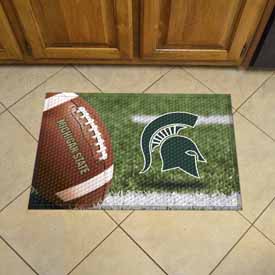 Michigan State Scraper Mat 19"x30", 19192-GR Michigan State Scraper Mat 19"x30", 19192-GR