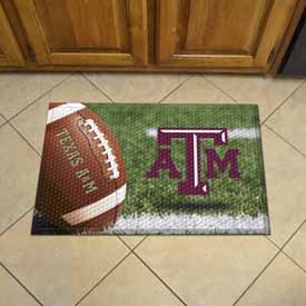 Texas A&M Scraper Mat 19"x30", 19200-GR Texas A&M Scraper Mat 19"x30", 19200-GR