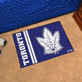 Toronto Maple Leafs Starter Mat Accent Rug - 19in. x 30in., Uniform Design, 19278