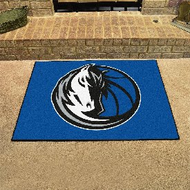 Dallas Mavericks All-Star Rug - 34 in. x 42.5 in. - Maverick Head Primary Logo, 19434