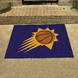 Phoenix Suns All-Star Rug - 34 in. x 42.5 in. - Sun Basketball Primary Logo, 19469