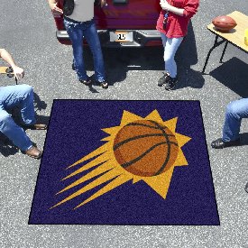 Phoenix Suns Tailgater Rug - 5ft. x 6ft. - Sun Basketball Primary Logo, 19470