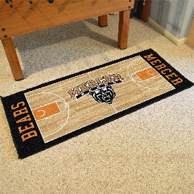 Mercer Bears Court Runner Rug - 30in. x 72in., 19515