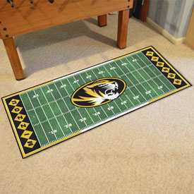 Missouri Tigers Field Runner Mat - 30in. x 72in., 19566