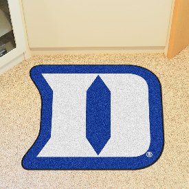 Duke Blue Devils Mascot Rug, D Logo, 19580