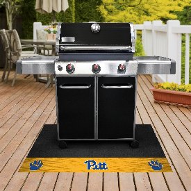 Pitt Panthers Vinyl Grill Mat - 26in. x 42in., 19663