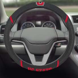 NC State Wolfpack Embroidered Steering Wheel Cover, 19694