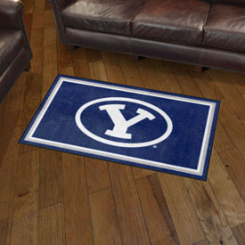 BYU Cougars 3ft. x 5ft. Plush Area Rug, 19736