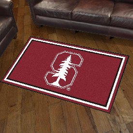 Stanford Cardinal 3ft. x 5ft. Plush Area Rug, 19756