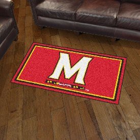 Maryland Terrapins 3ft. x 5ft. Plush Area Rug, 19774