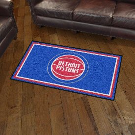 Detroit Pistons 3ft. x 5ft. Plush Area Rug, 19835
