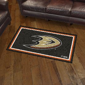 Anaheim Ducks 3ft. x 5ft. Plush Area Rug, 19893