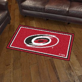 Carolina Hurricanes 3ft. x 5ft. Plush Area Rug, 19898