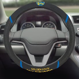 Golden State Warriors Embroidered Steering Wheel Cover, 20322