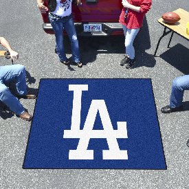 Los Angeles Dodgers Tailgater Rug - 5ft. x 6ft. - LA Cap Logo, 20331