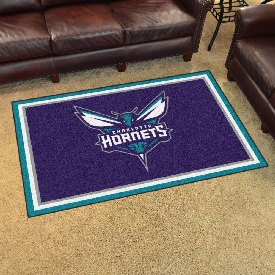 Charlotte Hornets 4ft. x 6ft. Plush Area Rug, 20421