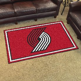 Portland Trail Blazers 4ft. x 6ft. Plush Area Rug, 20442