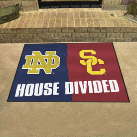 House Divided - Notre Dame / Southern Cal House Divided House Divided Rug - 34 in. x 42.5 in., 20503