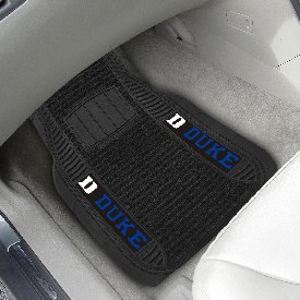 Duke Blue Devils 2 Piece Deluxe Car Mat Set, 20518