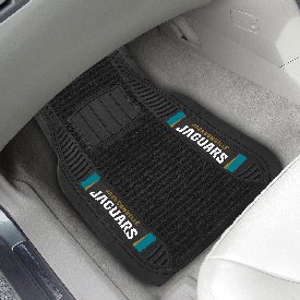 Jacksonville Jaguars 2 Piece Deluxe Car Mat Set - Wordmark, 20539
