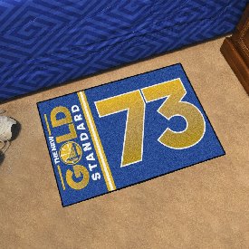 Golden State Warriors - 73 Starter Mat Accent Rug - 19in. x 30in., 20560