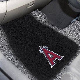 Los Angeles Angels Embroidered Car Mat Set - 2 Pieces, 20570