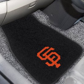MLB - San Francisco Giants 2-PC Embroidered Car Mats 18"x27", 20576