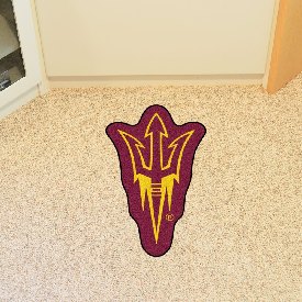 Arizona State Sun Devils Mascot Rug, Pitchfork Logo, 20645