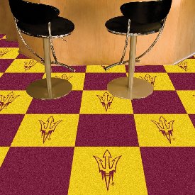 Arizona State Sun Devils Team Carpet Tiles - 45 Sq Ft., 20650