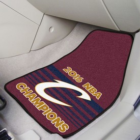 Cleveland Cavaliers 2016 NBA Champions Front Carpet Car Mat Set - 2 Pieces, 20909