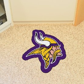 Minnesota Vikings Mascot Rug - Viking Head Primary Logo, 20977