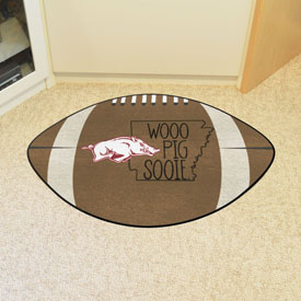 Arkansas Razorbacks Southern Style Football Rug - 20.5in. x 32.5in., 21076
