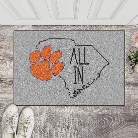 Clemson Tigers Southern Style Starter Mat Accent Rug - 19in. x 30in., 21092