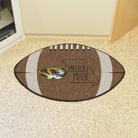 Missouri Tigers Southern Style Football Rug - 20.5in. x 32.5in., 21161