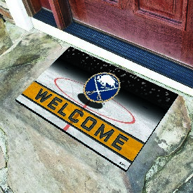 Buffalo Sabres Rubber Door Mat - 18in. x 30in., 21264