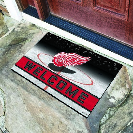 Detroit Red Wings Rubber Door Mat - 18in. x 30in., 21271