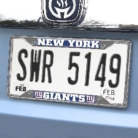 NFL - New York Giants License Plate Frame 6.25"x12.25", 21384