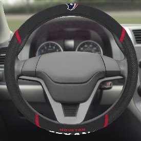 Houston Texans Embroidered Steering Wheel Cover, 21396