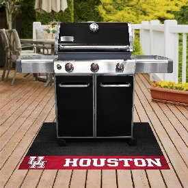 Houston Cougars Vinyl Grill Mat - 26in. x 42in., 21629