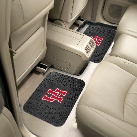Houston Cougars Back Seat Car Utility Mats - 2 Piece Set, 21719