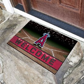 Los Angeles Angels Rubber Door Mat - 18in. x 30in., 21921