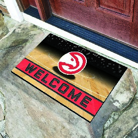 Atlanta Hawks Rubber Door Mat - 18in. x 30in., 21940