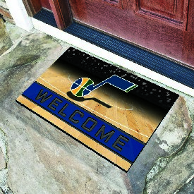 Utah Jazz Rubber Door Mat - 18in. x 30in., 21968