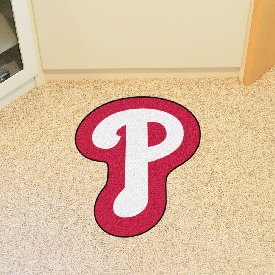 Philadelphia Phillies Mascot Rug - P Cap Logo, 21991