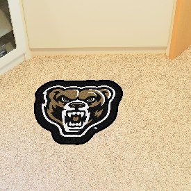 Oakland Golden Grizzlies Mascot Rug, 22110