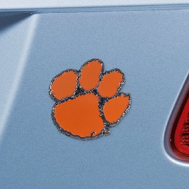 Clemson Tigers 3D Color Metal Emblem, 22207