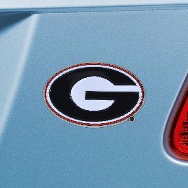 Georgia Bulldogs 3D Color Metal Emblem, 22215