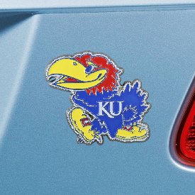 Kansas Jayhawks 3D Color Metal Emblem, 22219