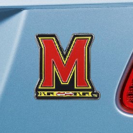 Maryland Terrapins 3D Color Metal Emblem, 22225